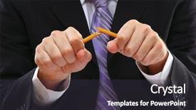  Presentation with angry - Audience pleasing theme consisting of anger management - angry businessman breaking pencil isolated backdrop and a dark gray colored foreground