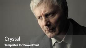  Presentation with honolulu senior - Colorful slide deck enhanced with anger management - portrait of worried senior businessman backdrop and a dark gray colored foreground