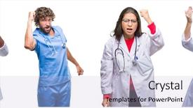  Presentation with aggressive people - Beautiful presentation featuring anger rage and aggressive backdrop and a light blue colored foreground