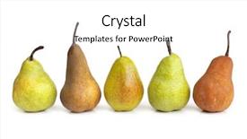  Presentation with white - Presentation theme with angio - pears in a row background and a  colored foreground
