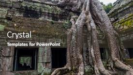 Presentation with parts - Colorful theme enhanced with angkor-thom-cambodia-11-28 backdrop and a tawny brown colored foreground
