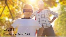  Presentation with low back - Amazing theme having angle view of back lit backdrop and a coral colored foreground