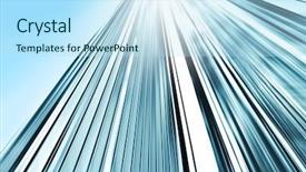  Presentation with traffic light - Colorful theme enhanced with angle view of modern light backdrop and a sky blue colored foreground