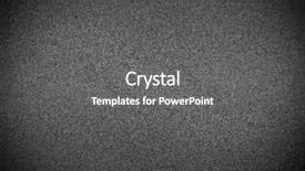  Presentation with black road - PPT theme with angle view to new road background and a gray colored foreground