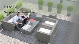  Presentation with low angle view of hockey - Audience pleasing slide deck consisting of angled - high angle view of colleagues backdrop and a mint green colored foreground