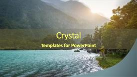  Presentation with algal bloom river has intensive - Colorful theme enhanced with angler fishing on the river backdrop and a tawny brown colored foreground