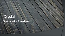  Presentation with black - Presentation design enhanced with angles - empty black wooden table close-up background and a dark gray colored foreground