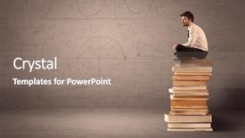  Presentation with pile geotechnical engineering - PPT theme having angles numbers circles and curve background and a  colored foreground