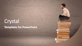  Presentation with pile geotechnical engineering - Audience pleasing presentation design consisting of angles numbers circles and curve backdrop and a  colored foreground