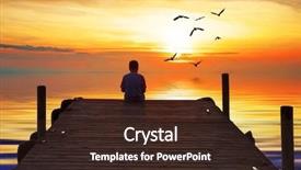  Presentation with angry child - PPT theme consisting of boutique - happy young man in shirt background and a dark gray colored foreground