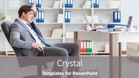  Presentation with fire alarm office - Beautiful slides featuring angry businessman shocked working in the office fired sacked backdrop and a gray colored foreground