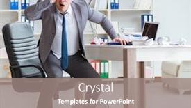  Presentation with angry - Beautiful slides featuring angry-businessman-shocked-working backdrop and a gray colored foreground