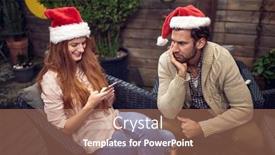  Presentation with behavior - Amazing slides having angry-caucasian-guy-looking backdrop and a coral colored foreground