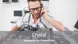  Presentation with angry - Cool new presentation design with red alarm clock isolated on white background shows seven o clock in the morning time to get up to wake up and have breakfast morning or evening run to go to work 7 am pm backdrop and a white colored foreground.