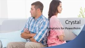  Presentation with angry animals - PPT layouts consisting of angry couple with arms crossed background and a  colored foreground