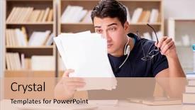  Presentation with paperwork - Beautiful PPT theme featuring toko online - angry man with too much backdrop and a lemonade colored foreground