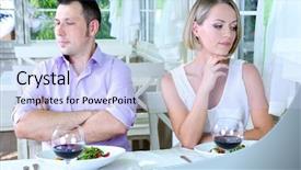  Presentation with lovers - Audience pleasing slide deck consisting of angry person - lovers being unhappy because backdrop and a light blue colored foreground