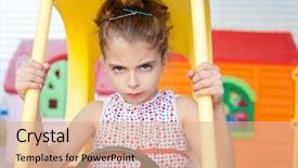  Presentation with children plush toy and dolls - Presentation enhanced with angry toy car driver children background and a  colored foreground