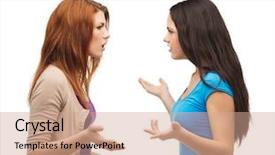  Presentation with bullying - Slide deck with enquirer - inquire title on a medical background and a light gray colored foreground.