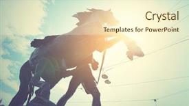  Presentation with peter - Cool new slide deck with anichkov bridge in saint backdrop and a cream colored foreground