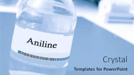  Presentation with liquid - Presentation theme enhanced with aniline-a-clear-colorless-liquid background and a light blue colored foreground