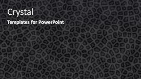  Presentation with animal - Slide deck consisting of animal-fur-texture-panther background and a dark gray colored foreground