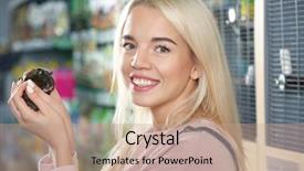  Presentation with basketball referee holding a basketball - Amazing PPT layouts having animal selection - portrait of beautiful young woman backdrop and a coral colored foreground