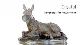  Presentation with nativity - Beautiful presentation design featuring animals-present-in-the-nativity backdrop and a white colored foreground