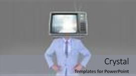  Presentation with animated nature - Slide set enhanced with animated nature - digital composite of digital composite background and a light blue colored foreground