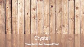  Presentation with animated - Theme having animated - view of wooden planks background and a coral colored foreground