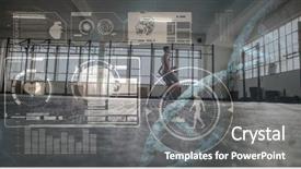  Presentation with animated health - Amazing presentation design having animated abstract - digital composite of composite image backdrop and a gray colored foreground