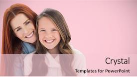  Presentation with daughter mother - PPT layouts featuring animated abstract - digital composite of mother background and a lemonade colored foreground