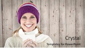  Presentation with white and black woman climbing ladders - PPT layouts enhanced with animated coffee - glowing woman wearing a white background and a soft green colored foreground