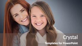  Presentation with mom - Audience pleasing PPT theme consisting of animated family - digital composite of a lovely backdrop and a tawny brown colored foreground