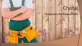  Presentation with wood panel - Amazing slide set having green animated - digital composite of carpenter backdrop and a lemonade colored foreground