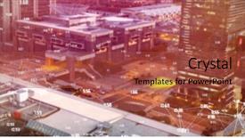  Presentation with bible end times - Slides featuring animated lines - screen with times against illuminated background and a red colored foreground