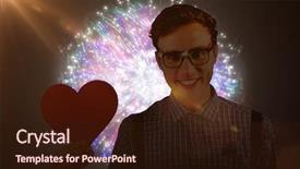  Presentation with for black women heart disease - Slide set consisting of animated new year - geeky hipster holding a heart background and a wine colored foreground