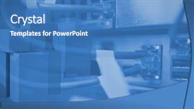  Presentation with cardboard - Slides having animation carton - stacks of cardboard boxes background and a  colored foreground