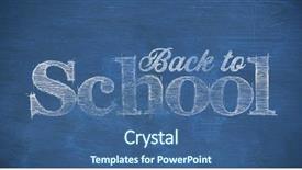  Presentation with back to school - Amazing presentation theme having animation handwriting - back to school text backdrop and a  colored foreground