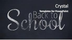  Presentation with animation - Presentation theme having animation handwriting - digital image of back background and a dark gray colored foreground