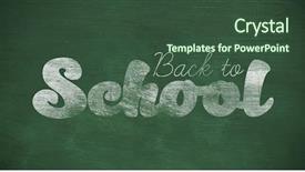  Presentation with animation - Theme enhanced with animation handwriting - graphic image of back background and a  colored foreground