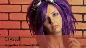  Presentation with vintage interior brick wall - Audience pleasing theme consisting of filoso - smoked chechil cheese backdrop and a cream colored foreground