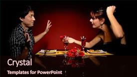  Presentation with romantic birthday couple celebrate - Amazing presentation having aniversary - attractive young couple having romantic backdrop and a wine colored foreground