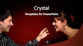  Presentation with romantic - Amazing slides having aniversary - attractive young couple having romantic backdrop and a black colored foreground