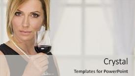  Presentation with aniversary - Amazing theme having aniversary - forty years woman and new backdrop and a light gray colored foreground