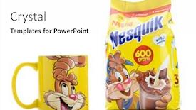  Presentation with nestle - Presentation design enhanced with ankara-turkey-april-12-2013 background and a white colored foreground