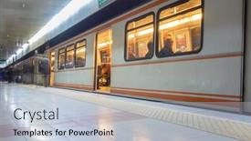  Presentation with metro train - 