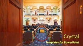  Presentation with senate - Audience pleasing PPT layouts consisting of annapolis-maryland-april-2-2015 backdrop and a tawny brown colored foreground