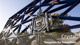  Presentation with maryland - Beautiful theme featuring annapolis-md-oct-21 backdrop and a tawny brown colored foreground