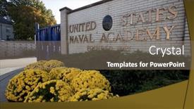  Presentation with maryland - Slide deck featuring annapolis-md-oct-21 background and a gray colored foreground